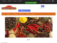Tablet Screenshot of foodsofnations.com